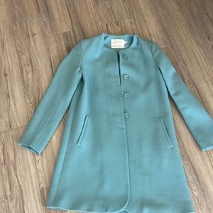 GOAT Redgrave Wool Coat Ocean size 4